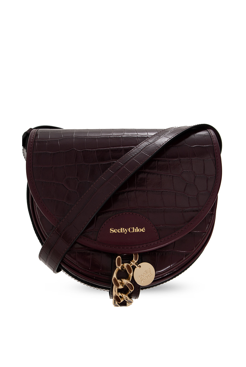 Burgundy 'Mara' shoulder bag See By Chloé - bailey Chloe